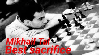 Mikhail Tal vs Lev Polugaevsky Tal chess gamebest game Tal amazing sacrfice Tal a Big mistake [upl. by Shaun]