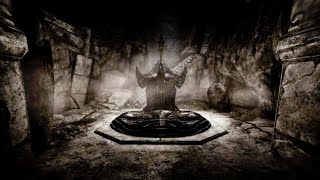 Skyrim  Altar Of Molag Bal Ambiance cave sounds echoes soft breeze [upl. by Wainwright]