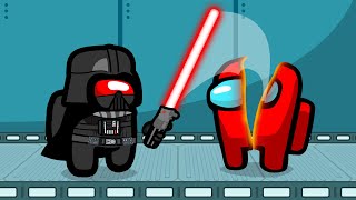 LIGHTSABER VS Crewmates In AMONG US [upl. by Carson]