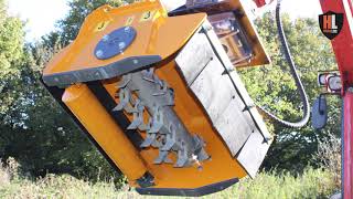 Hardlife Excavator Flail Mowers  THME 60 [upl. by Thurstan]