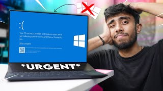 Windows 10 amp 11 Again In Danger Blue Screen Error⚡Urgent Warning By India Govt [upl. by Dupin588]