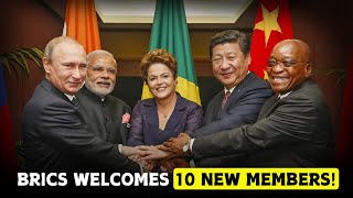 BRICS 10 New Countries SET To JOIN BRICS Ditch the US Dollar [upl. by Ciredor563]