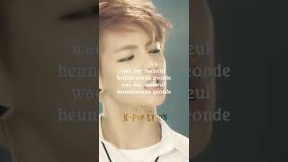 BTS  Boy In Luv Lyrics Korean Romanization kpoplyrics bts shorts [upl. by Lledyl]