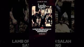 Lamb of God 🤘🔥  lambofgod metal band musik shorts [upl. by Butterfield]