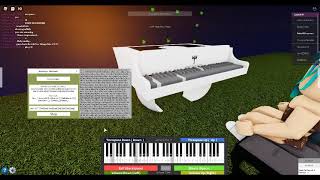 Rush E Roblox piano SHEETS IN DESC [upl. by Cown]