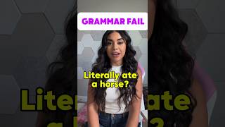 The Misuse of “Literally” That Drives Grammar Nerds Crazy learnenglish [upl. by Eneloc]