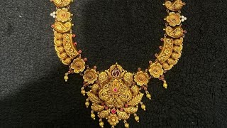 Letest gold haram design2024jewellery [upl. by Heinrike362]