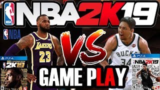 NBA 2K19 GAMEPLAY PS4 Bundle  jccaloy [upl. by Krik]