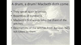 Macbeth Act1 Scene3 Analysis [upl. by Valina]