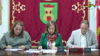 Pleno Ordinario del Ayuntamiento de Ólvega  Octubre 2024 [upl. by Assyram562]