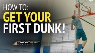 How to Get Your First Dunk How to Dunk a Basketball  ESSENTIAL Tips [upl. by Sammy]