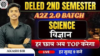 DELED 2ND SEMESTER SCIENCE I QUESTION BANK  UP Deled 2nd Semester  Science Class by Akash Sir [upl. by Scandura933]