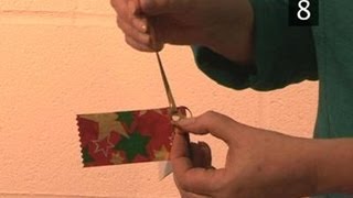 How To Create A Gift Tag Using Wrapping Paper [upl. by Latini813]