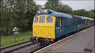 East Lancashire Railway Autumn Diesel Gala 160923 [upl. by Tychonn]