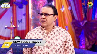 FULL EPISODE 4196 Gokuldhamvasiyo ke Khilaf Saazish Taarak Mehta Ka Ooltah Chashmah  तारक मेहता [upl. by Ikiv]