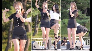 180901 홍진영  잘가라 청년의날페스티벌 여의도공원 직캠 fancam by zam [upl. by Anidnamra]