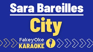 Sara Bareilles  City Karaoke [upl. by Odlareg]