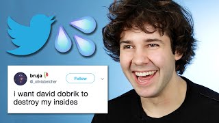 David Dobrik Reads Thirst Tweets [upl. by Tade]