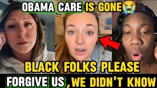 WHITE FOLKS Crying To BLACK FOLKS After Voting Against Obama Care amp It BACKFIRES africanamerican [upl. by Hserus165]