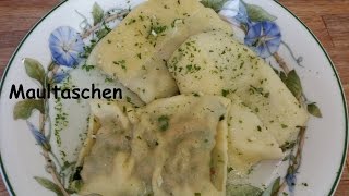 Schwäbische Maultaschen  Thermomix TM 31  die Hergotts´bscheißerle [upl. by Opal]