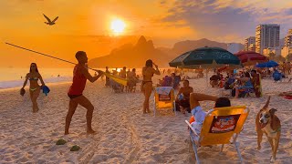 Rio de Janeiro BRAZIL — Best Sunset in the World【4K】🌞 🇧🇷 [upl. by Decato]