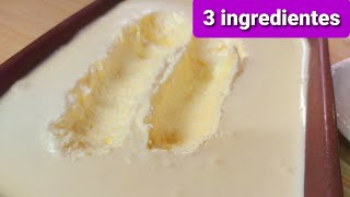 só 3 ingredientes SORVETE CREMOSÃOsem emulsificante sem liga e sem gelatina [upl. by Jorry]