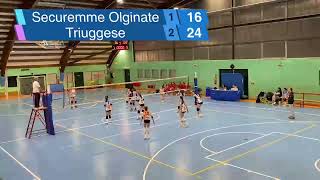 2Div  Securemme Olginate vs Pallavolo Triggese [upl. by Aneelahs]