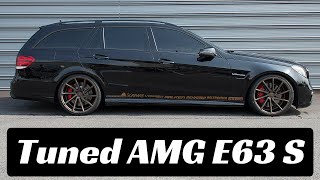 Renntech Stage 2 Mercedez Benz E63 AMG S w690hp [upl. by Fremont]