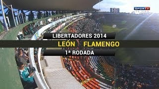 Gols  León MEX 2 x 1 Flamengo  Libertadores 2014  12022014 [upl. by Shell]