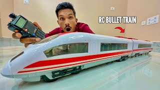 RC Biggest Modified Bullet Train Unboxing amp Testing  Chatpat toy tv [upl. by Kcirted343]