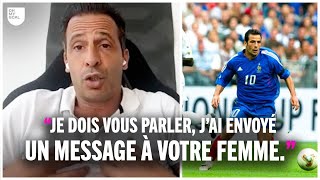 Ludovic Giuly raconte comment un SMS à la femme de Domenech la privé de Mondial [upl. by Balas]