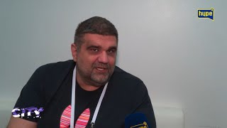 Sasa Mirkovic docekao Zvezdana Slavnica na Hype TV i pozeleo mu dobrodoslicu u tim televizije [upl. by Lerud]