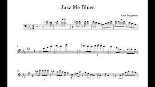 Jazz Me Blues  Jack Teagarden trombone solo transcription [upl. by Gardiner312]