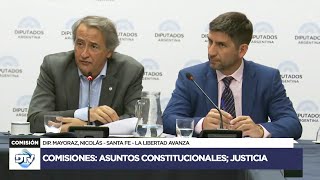 COMISIÓN COMPLETA CONJUNTA  20 de agosto de 2024  Diputados Argentina  FICHA LIMPIA [upl. by Mears248]