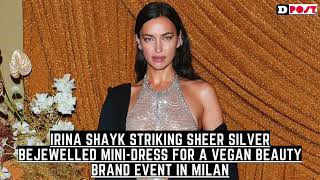 Irina Shayk STUNS in Vegan Beauty Brand Event [upl. by Leunammi]