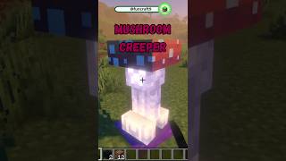 New different creepers in minecraft Mushroom creeper 😱 minecraft minecraftshorts games mods [upl. by Nasia601]