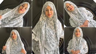 2 hijab styles with dupatta  without hijab cap  best styles for ramadan [upl. by Iggam]