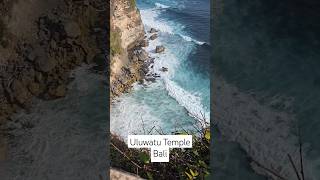 Breathtaking Cliff view  Uluwatu Temple Bali Indonesia bali wanderwithshareef travel indonesia [upl. by Nho]