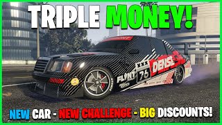 NEW CONTENT NEW CAR TRIPLE MONEY DISCOUNTS amp MORE  GTA ONLINE WEEKLY UPDATE [upl. by Candy]