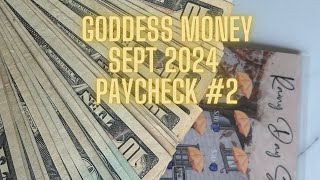 Cash Stuffing Savings Challenges Paycheck 2 SEP 2024 [upl. by Rehpotirhc]