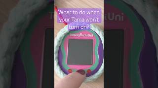 Tamagotchi Uni Won’t Turn On What To Do… tamagotchi tamagotchiuni tama shorts [upl. by Rolat692]