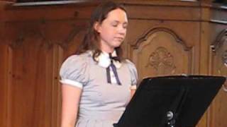 Ave Maria Caccini sung by Kaitlin Elizabeth [upl. by Cohberg]