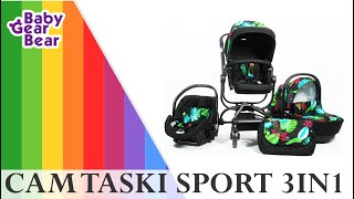 CAM Taski Sport 3in1  Stroller  Full review  2020 [upl. by Oirtemed]