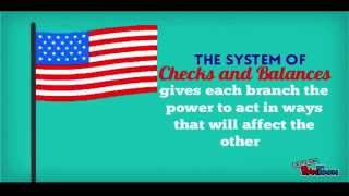 GED Study Guide  Social Studies Lesson 6 Levels and Branches of Government [upl. by Suirauqed]