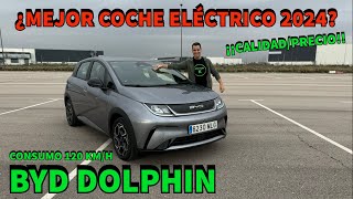 ¿MEJOR COCHE ELÉCTRICO 2024 ¡¡CALIDADPRECIO BYD DOLPHIN Consumo 120 kmh MOTORK [upl. by Adeehsar101]