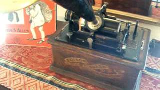 Any Rags  Ragtime Comedy classic  Sung by Arthur Collins  1903 Edison Gold Moulded Record [upl. by Laiceps153]