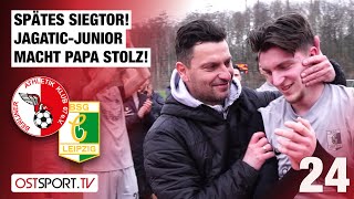 Spätes Siegtor JagaticJunior macht Papa stolz BAK  Chemie Leipzig  Regionalliga Nordost [upl. by Dall]