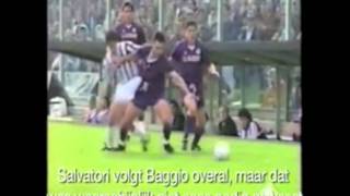 Baggio torna a Firenze con la maglia della Juve [upl. by Hurley]