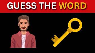 Guess the Word by Emoji Challenge  Fun Emoji Quiz Game [upl. by Shih]