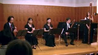 Sören Sieg 16 Variations on a Russian Birthday Song Variations 6  10 Tokyo Recorder Ensemble [upl. by Neirad]